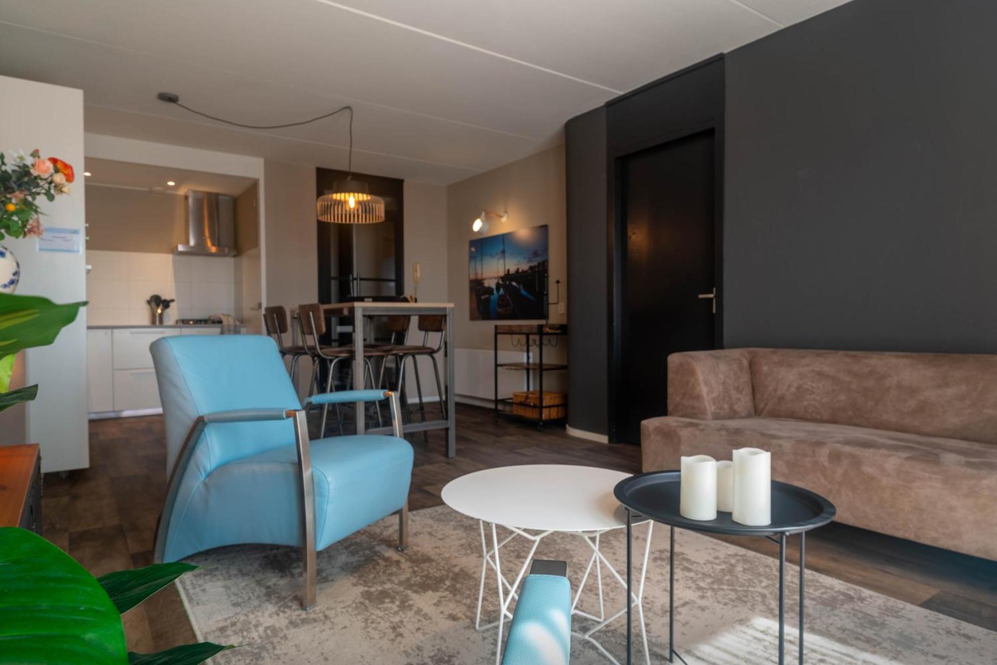 Zuiderzeestate 35, Prachtig Appartement Aan Het Ijsselmeer Makkum Eksteriør bilde